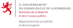 Logo Ministère de la Mobilité et des Travaux Publics, Le Gouvernement du Grand-Duché de Luxembourg
